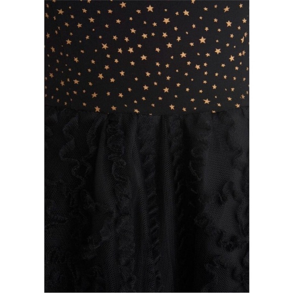 COREY LYNN CALTER black tulle dress Anthropologie - Picture 3 of 3